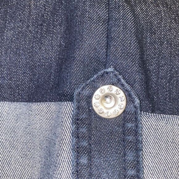 NYDJ Lyris Dark Wash High Rise Rolled Cuff Crop Jeans - Picture 8 of 8